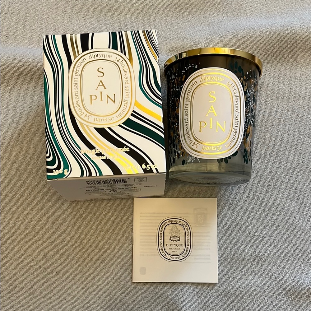 Diptyque Sapin Holiday Candle Jar (Empty)